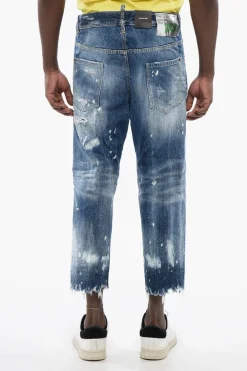 Sale Jeans BOSTON Distressed a Lavaggio Chiaro Uomo Jeans