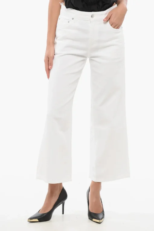 Jeans BREA in Tinta Unita a Gamba Ampia 26cm>Department 5 Clearance