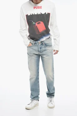 Clearance Jeans BUSTER-X a Vita Bassa con Tapered Fit L.32 Uomo Jeans