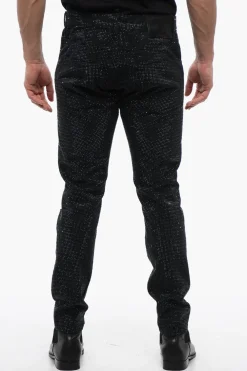 Jeans con Strass All Over>Dsquared2 Clearance