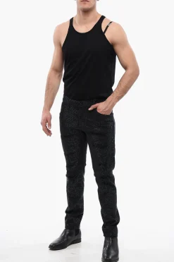 Jeans con Strass All Over></noscript>Dsquared2 Clearance