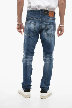 Jeans Cool Guy con Dettaglio Distressed>Dsquared2 Discount