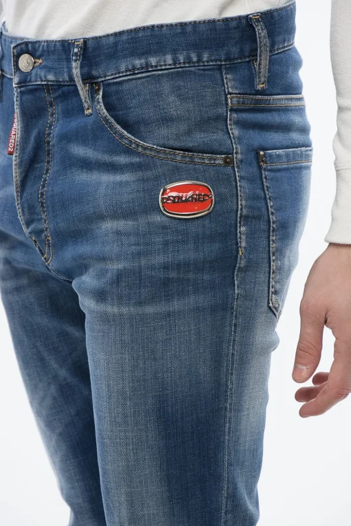 New Jeans Cool Guy con Effetto Stonewash Uomo Jeans