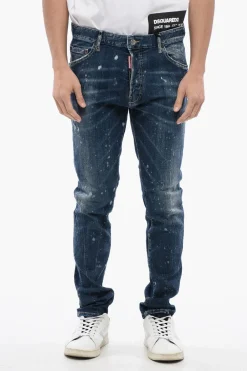 Jeans Cool Guy Distressed con Lavaggio Scuro>Dsquared2 Online