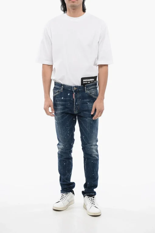 Jeans Cool Guy Distressed con Lavaggio Scuro>Dsquared2 Online