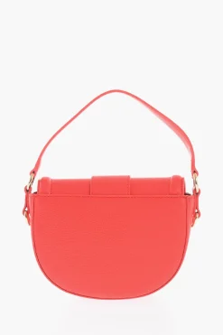 JEANS COUTURE Borsa a Spalla in Ecopelle Martellata con Maxi Fibbia Dorata></noscript>Versace Best