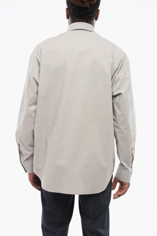 JEANS COUTURE Camicia Sahariana in Cotone>Versace Clearance