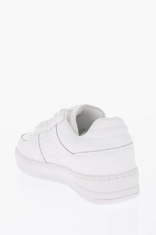 JEANS COUTURE Sneakers Basse MEYSSA in Pelle con Dettaglio Logo Glitter>Versace Fashion
