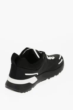 JEANS COUTURE Sneakers Basse DYNAMIC in Tessuto con Dettagli a Contrasto>Versace Discount