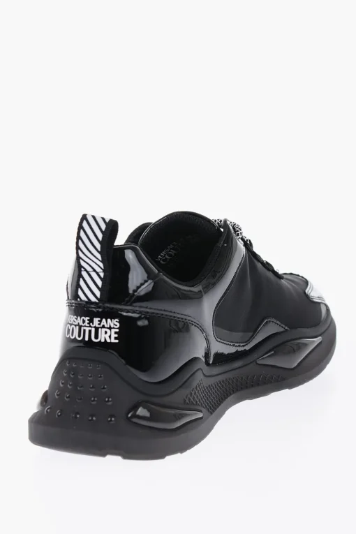 Discount JEANS COUTURE Sneakers Basse con Lacci a Contrasto e Suola Levion 5,5cm Uomo Sneaker