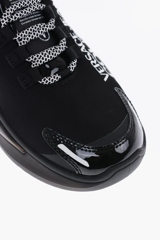 Discount JEANS COUTURE Sneakers Basse con Lacci a Contrasto e Suola Levion 5,5cm Uomo Sneaker