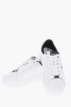 Sale JEANS COUTURE Sneakers COURT 88 in Pelle Martellata con Dettagli a Contrasto Uomo Sneaker