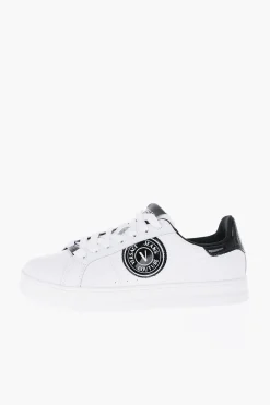 Sale JEANS COUTURE Sneakers COURT 88 in Pelle Martellata con Dettagli a Contrasto Uomo Sneaker