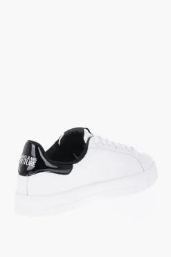 Sale JEANS COUTURE Sneakers COURT 88 in Pelle Martellata con Dettagli a Contrasto Uomo Sneaker