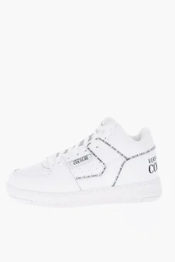 Discount JEANS COUTURE Sneakers MEYSSA in Pelle con Stampa Logo a Contrasto Donna Sneaker