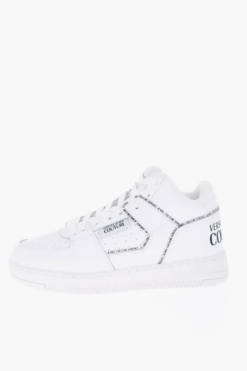 Discount JEANS COUTURE Sneakers MEYSSA in Pelle con Stampa Logo a Contrasto Donna Sneaker