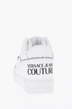 Discount JEANS COUTURE Sneakers MEYSSA in Pelle con Stampa Logo a Contrasto Donna Sneaker