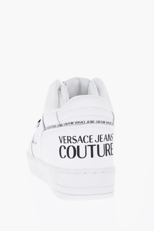 Discount JEANS COUTURE Sneakers MEYSSA in Pelle con Stampa Logo a Contrasto Donna Sneaker