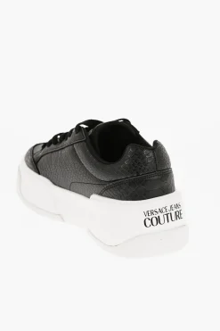 JEANS COUTURE Sneakers RAVEWING in Ecopelle Effetto Pitone con Platform 5.5cm>Versace Discount