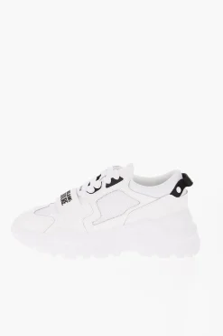 Online JEANS COUTURE Sneakers SPEEDTRACK in Pelle e Tessuto con Dettaglio a Rete sui Lati Uomo Sneaker