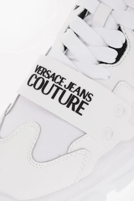 Online JEANS COUTURE Sneakers SPEEDTRACK in Pelle e Tessuto con Dettaglio a Rete sui Lati Uomo Sneaker