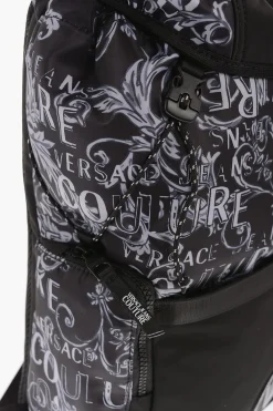 New JEANS COUTURE Zaino a Multitasca con Logo Ripetuto Uomo Zaini
