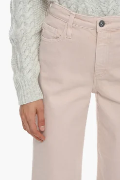 Best Jeans Crop THE ETTA a Gamba Ampia e Vita Alta 25cm Donna Jeans