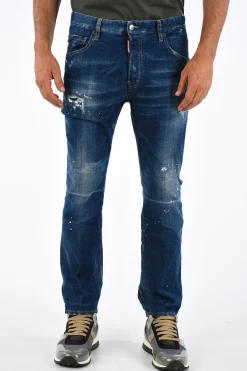 Jeans CROPPED FLARE in Denim Stretch 20cm>Dsquared2 Hot