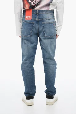 Best Jeans D-FINING Tapered Fit con Strappi L.32 Uomo Jeans