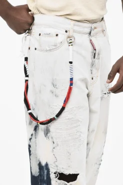 Jeans Distressed in Effetto Acid Wash>Dsquared2 Online