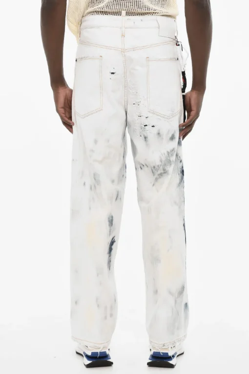Jeans Distressed in Effetto Acid Wash>Dsquared2 Online