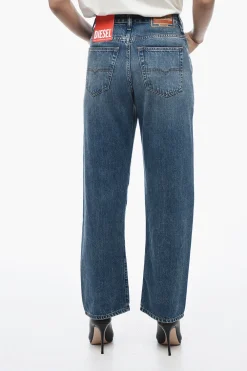 New Jeans D-REGGY Loose Fit con Gamba Diritta L.32 Donna Jeans