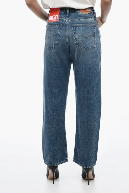 New Jeans D-REGGY Loose Fit con Gamba Diritta L.32 Donna Jeans