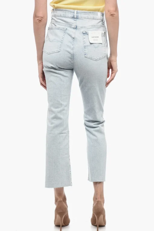 Jeans Elasticizzato Lavaggio Chiaro con Orlo a Taglio Vivo>Seven Best