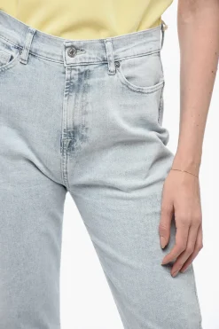 Jeans Elasticizzato Lavaggio Chiaro con Orlo a Taglio Vivo></noscript>Seven Best