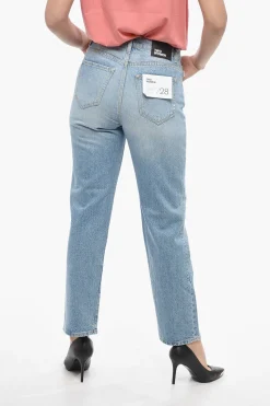 Outlet Jeans ELIS Regular Fit a con Cuciture a Vista 19,5cm Donna Jeans