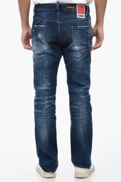 Jeans FLARE BOOTCUT Effetto Vintage 22cm>Dsquared2 Online