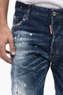 Jeans FLARE BOOTCUT Effetto Vintage 22cm></noscript>Dsquared2 Online
