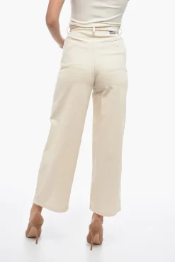 Jeans GIOIA a Gamba Ampia con Frange>Two women in the world Clearance
