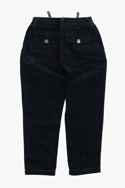 Jeans in Cotone a Una Pince>Eleventy Kids Outlet