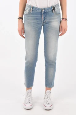 Online Jeans JENNIFER CROPPED a Vita Bassa Donna Jeans