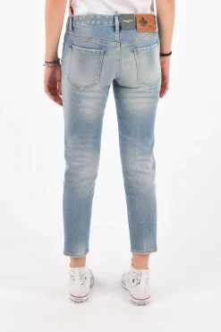 Online Jeans JENNIFER CROPPED a Vita Bassa Donna Jeans