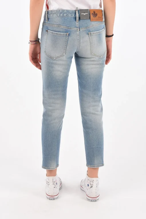 Online Jeans JENNIFER CROPPED a Vita Bassa Donna Jeans