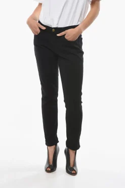 Discount Jeans LE GARCON Straight Fit a Vita Media 15cm Donna Jeans