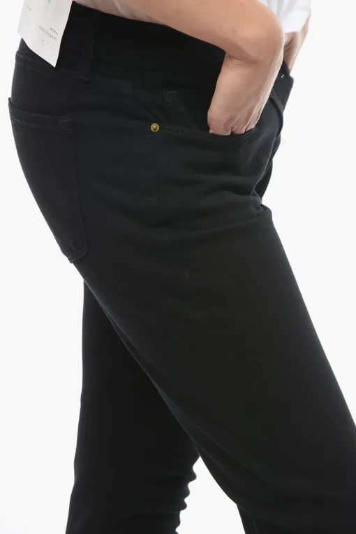 Discount Jeans LE GARCON Straight Fit a Vita Media 15cm Donna Jeans