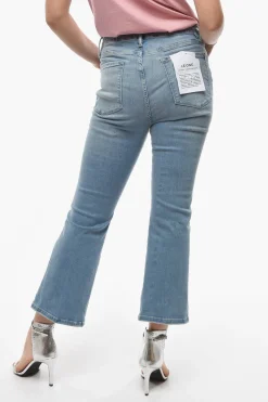 Fashion Jeans LE ONE Cropped Mini Boot Donna Jeans