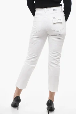 Jeans MARGHE a Lavaggio Chiaro ad Orlo Sfrangiato 17,5cm>Compagnia del Denim New