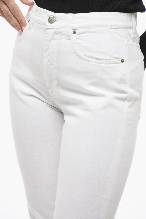 Jeans MARGHE a Lavaggio Chiaro ad Orlo Sfrangiato 17,5cm>Compagnia del Denim New