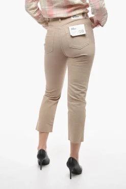 Hot Jeans MARGHE ad Orlo Sfrangiato 17,5cm Donna Jeans