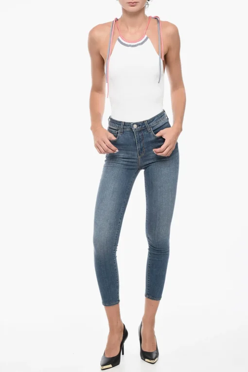 Sale Jeans MARGOT Elasticizzato a Vita Alta 12cm Donna Jeans